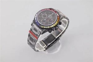 TW廠碳黑鋼皇新款改裝迪通拿7750機(jī)芯做工評(píng)測(cè)