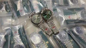 VS廠(chǎng)勞力士36尺寸綠盤(pán)棕櫚葉日志搭配3235機(jī)芯細(xì)節(jié)介紹