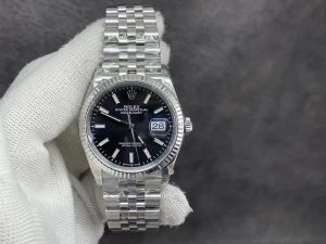 詳說vs勞力士黑盤36日志對比正品搭配3235機芯會不會一眼假問題！