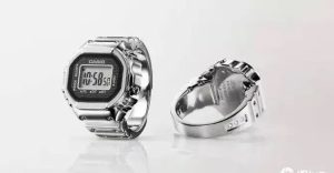 以“縮微藝術(shù)”將經(jīng)典 G-Shock 5000 手表幻化為精巧戒指